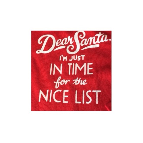 Cat & Jack Dear Santa Bodysuit - Picture 2 of 7